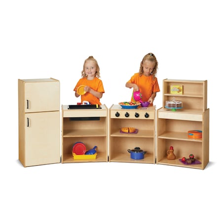 Jonti-Craft Young Time Play Kitchen 4 Piece Set 7080YT